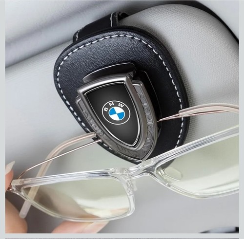 Bmw car sun visor - bmw, sunglasses