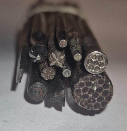Leather stamps