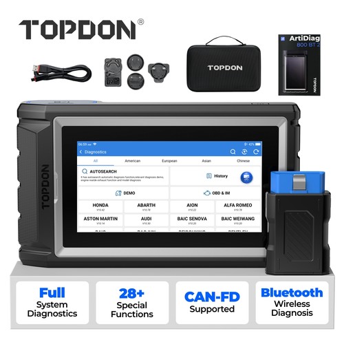 Topdon artidiag 800bt obd2 - 2,