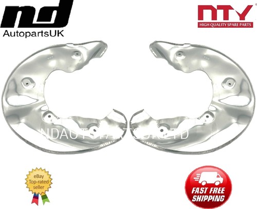 Front brake disc dust - front,