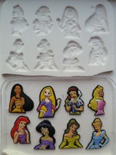 DISNEY PRINCESS SET SILICONE