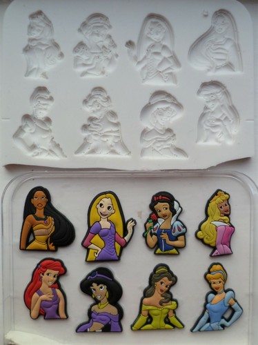 Disney princess set silicone - disney,
