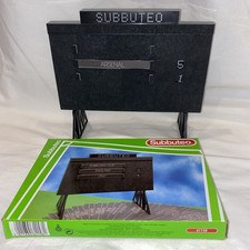 Subbuteo Stadium Scoreboard Box Inserts Team Name Score Cards Vintage