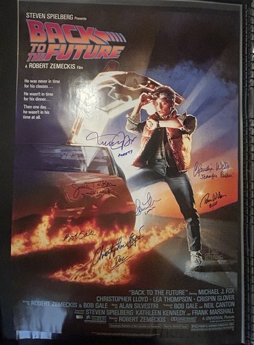 Back the future poster cast - back,