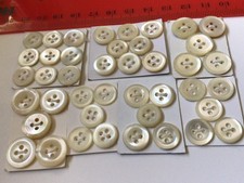 Lot Mother of Pearl Buttons