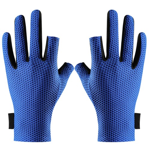 Men fingerless gloves - fingerless,