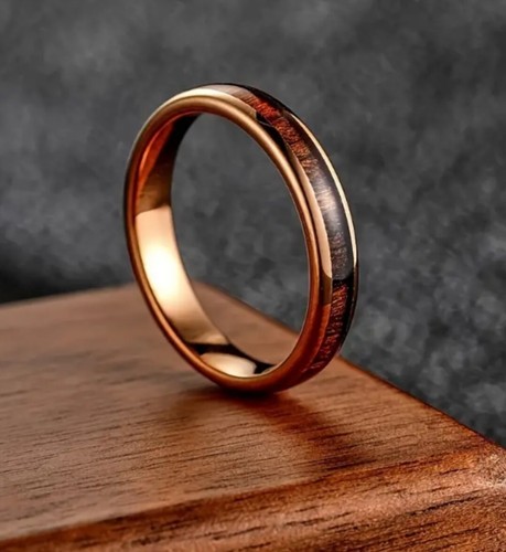 Ladies wood inlay - inlay, ring