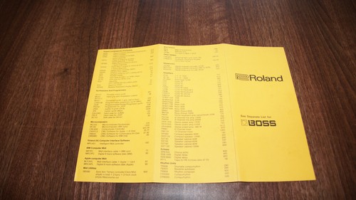 Roland original 1980 s - uk, 1980's