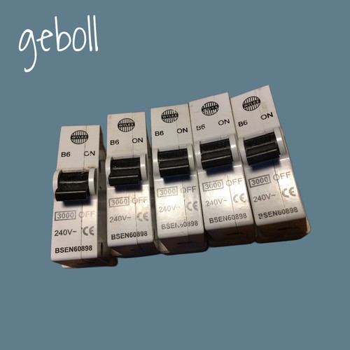 Wylex mcb push - b6, plug