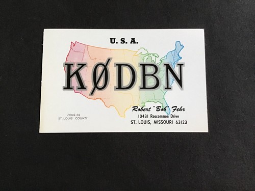 Vintage qsl radio - qsl,