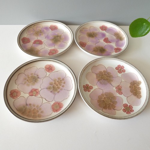 Vintage denby side plates - vintage,