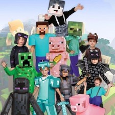 2026 Kids Minecraft Halloween