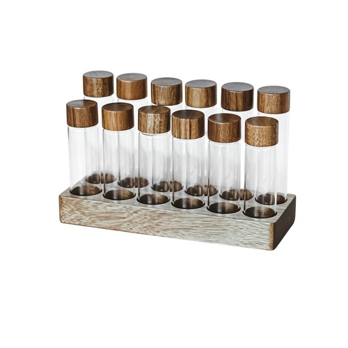 Test tube holder - test, wooden