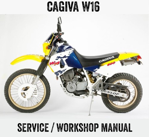 Cagiva w16 600 repair workshop - 600,