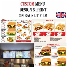 CUSTOM MENU DESIGN & PRINT ON