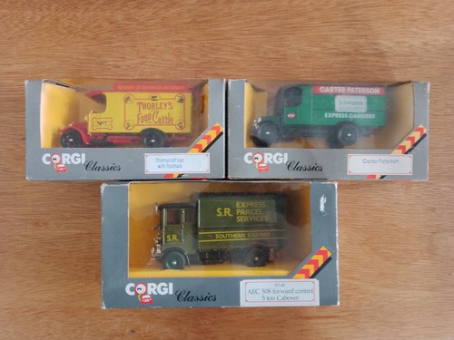 Corgi thornycroft van - thornycroft, c859