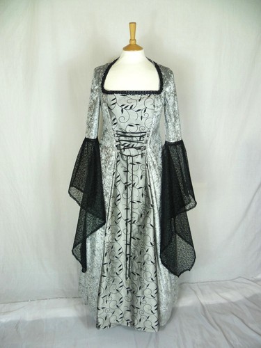 Medieval wedding dress gothic - medieval,