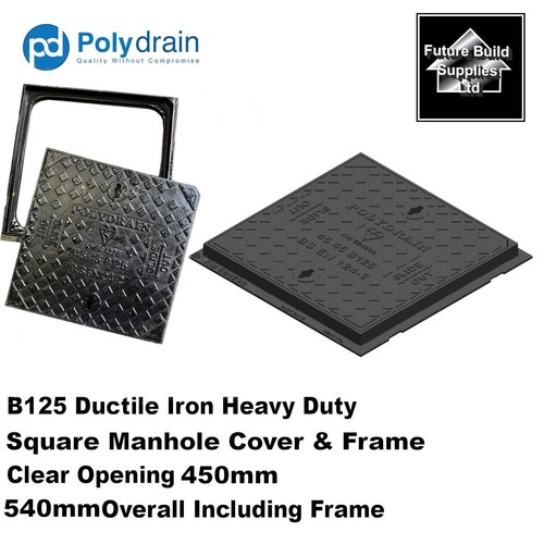B125 ductile iron heavy duty - iron,