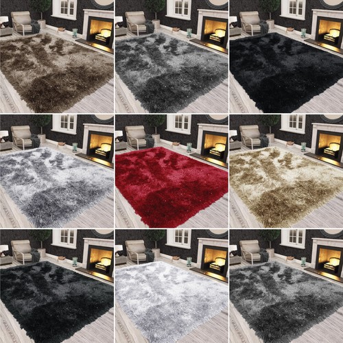 Fluffy rugs large shaggy rug - large,