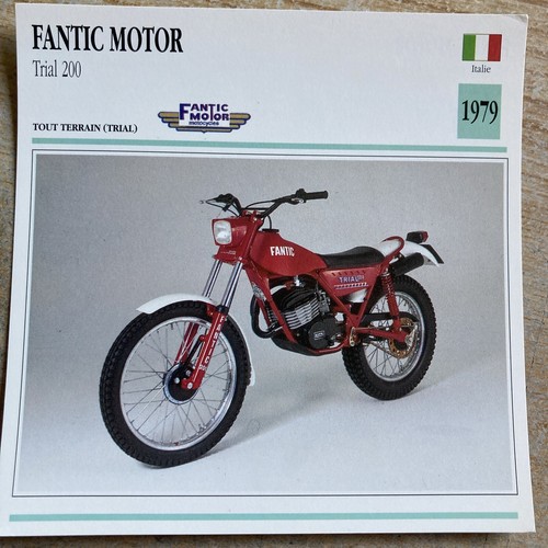 Fantic motor trial 200 1979 - fantic,