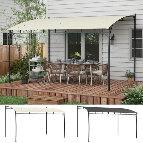 Metal lean to pergola - metal,