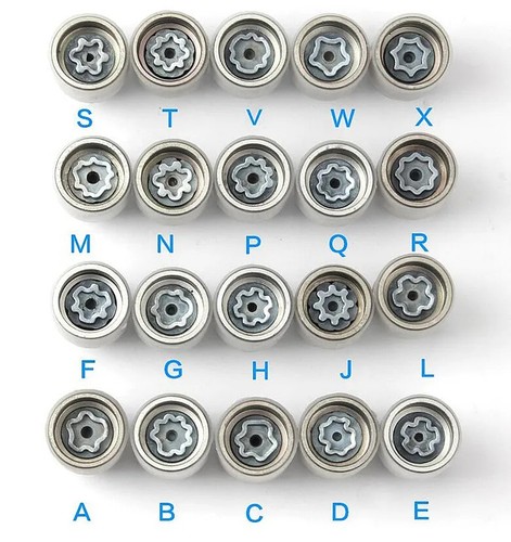 Audi locking wheel nut key - audi,