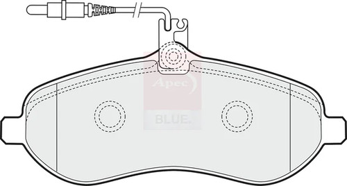 Brake pads set fits - brake,