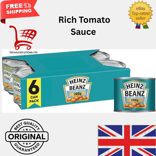 Heinz baked beans 6x200g - baked, pack