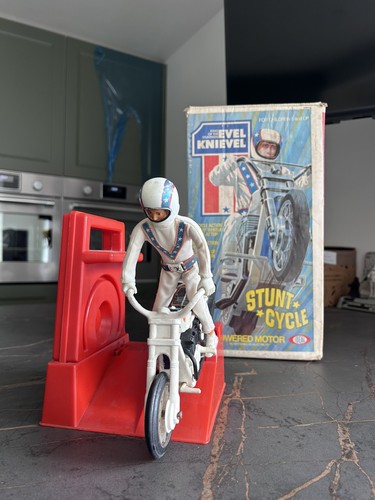 Vintage evel knievel stunt - vintage,