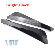 Car Rear Bumper Corner Wrap Angle Diffuser Splitter for BMW E90 E91 E92 E93 E87