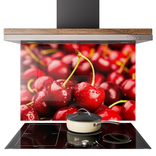 Glass splashback kitchen tile - glass,