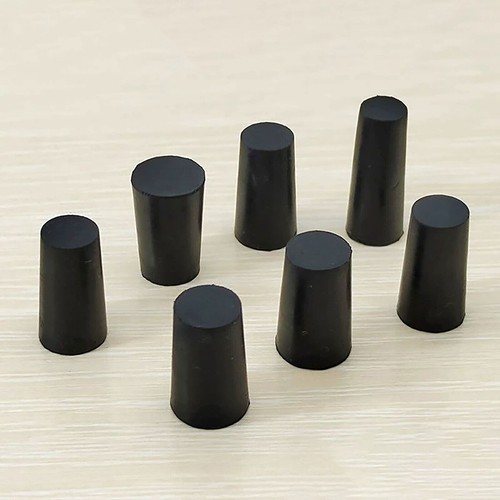 Rubber bungs stoppers tapered - rubber,