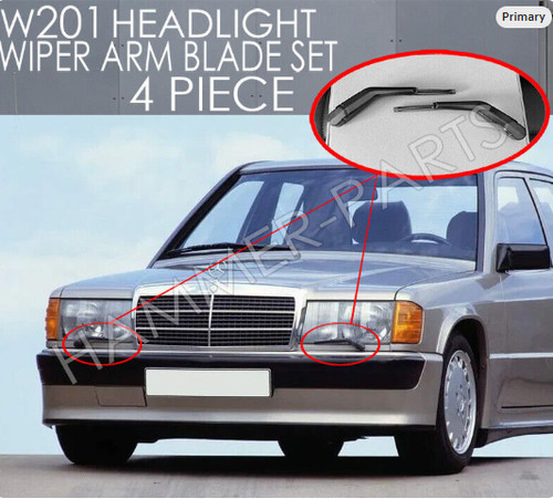 For mercedes w201 headlight - for,