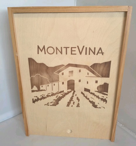 Montevina winery wooden wine - ,