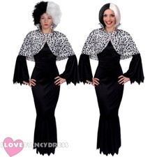 LADIES CRUELLA COSTUME FILM