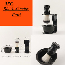3 in 1 Men's Shaving Brush Holder Set Brush Bowl Shaving Razor Stand Holder Kit