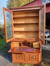 Secretaire Bookcase. Desk.