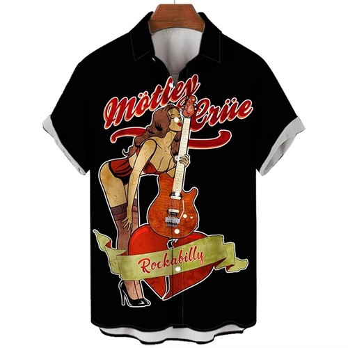Mens button down hawaiian - button,