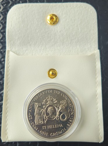1978 helena one crown coin - one,
