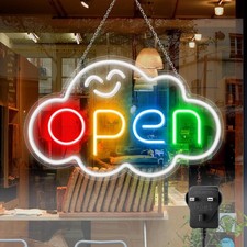 16.5"x 10.2" LED Neon Open