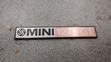 MINI CLUBMAN 1275GT BOOT BADGE DECAL ORIGINAL