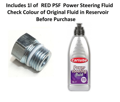 Power steering pipe pump - nut, +