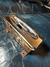 Classic Mini Chrome Floor Ashtray & Bracket (1972) - Ash Tray