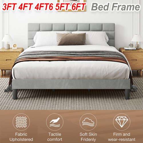 Morden bed frame velvet - morden,