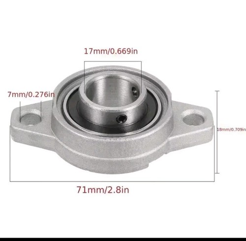 17mm pillow block bearing - block,