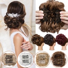 Real As Human Messy Bun Clip