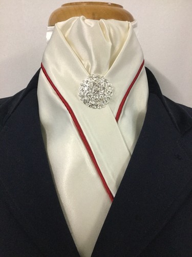 Hhd cream satin dressage - cream,