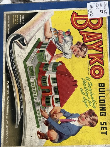 Bayko vintage building - bayko, set
