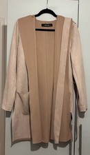 ZARA Faux Suade Blush Pink