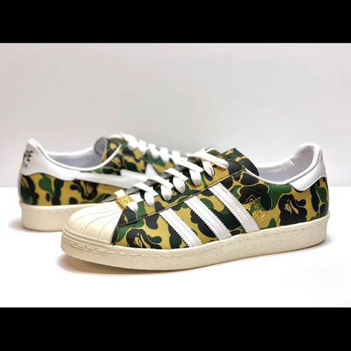 Adidas bape superstar camo - x,